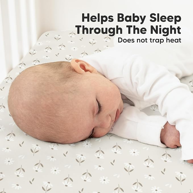 KeaBabies 2-Pack Organic Crib Sheets - Image 5