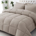 JOLLYVOGUE King Comforter Set, Ultra-Soft Bed in a Bag King Size 7 Pieces by JOLLYVOGUE