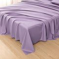 Toodou Soft Silky Touch, Mmost Comfortable and Luxurious Lavender Twin Flat by Toodou