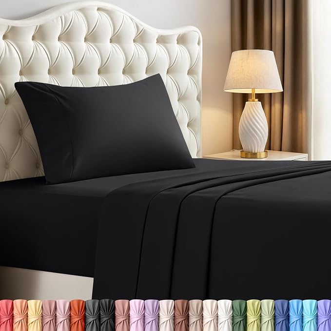 Utopia Bedding Twin Sheet Set – 3 Piece Bed Sheets by UTOPIABEDDING