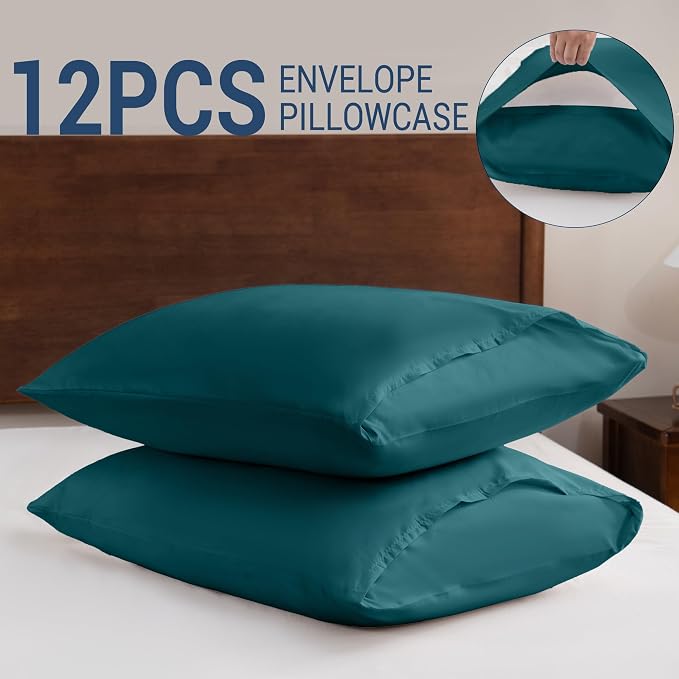 Pillowcases King 12 Pack, 20x36 Pillow Cases - Image 5