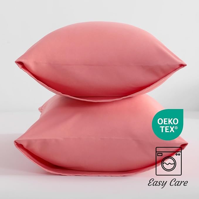 NTBAY King Pillow Cases Set of 2, 2 Pack Brushed Microfiber 20x36 Pillow Cases - Image 3