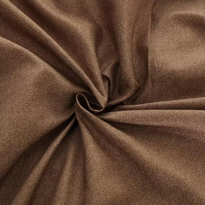 OAITE Duvet Cover King Size, Reversible Leaf Brown Duvet Cover Set - Image 7