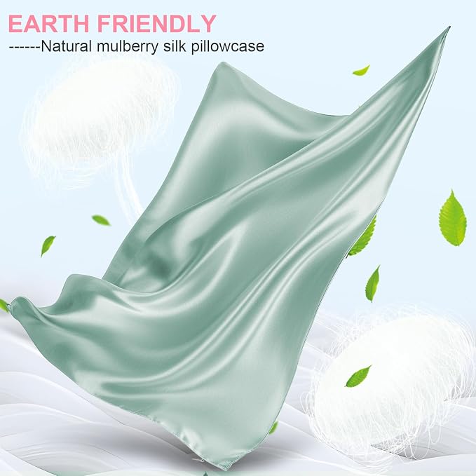 Silk Pillow Cases 2 Pack King Size - Image 2