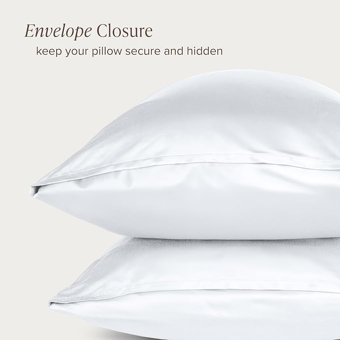 Bare Home 100% Rayon Made from Bamboo Luxury Body Size Cooling Pillowcase - Image 5