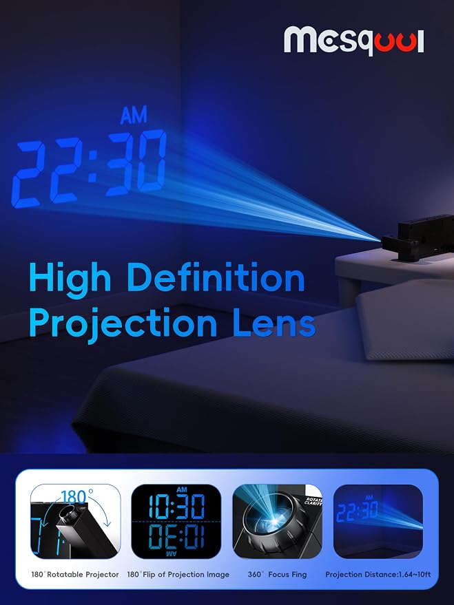 Digital Projection Alarm Clocks - Image 3