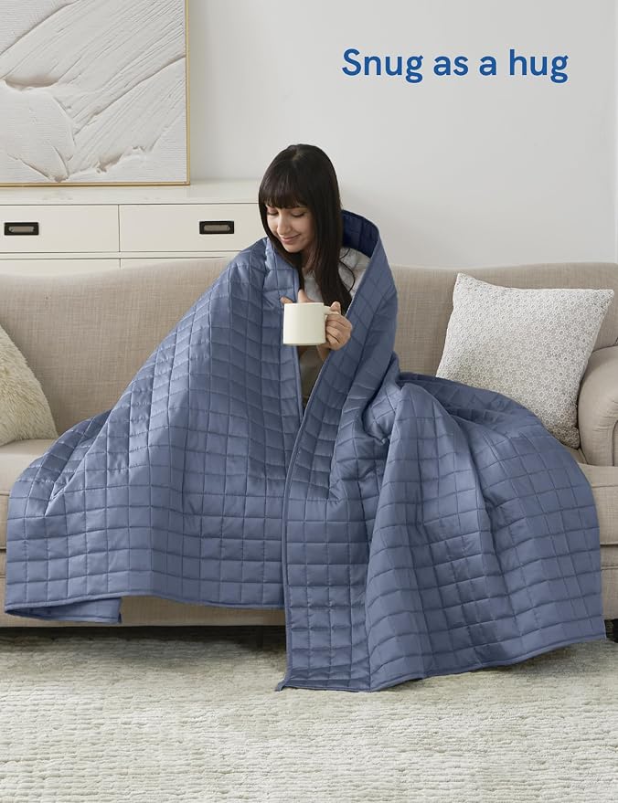 YnM King Size Cooling Weighted Blanket - Image 4