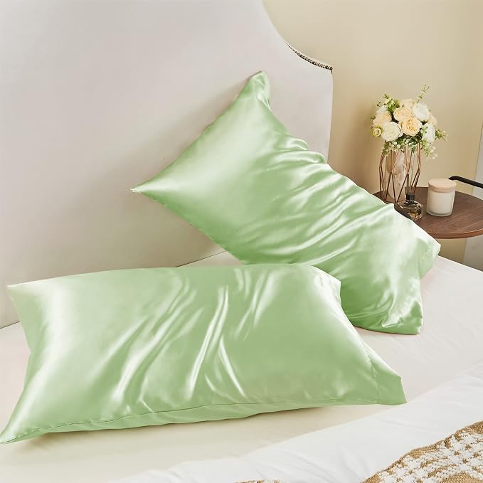 BEDELITE Satin Pillowcase for Hair and Skin, Super Soft and Cooling Similar to - Image 8