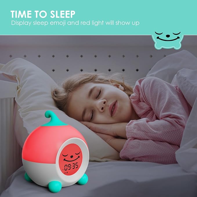 iHoo Ok to Wake Kids Alarm Clock, Toddler Sleep Training Clock - Image 3