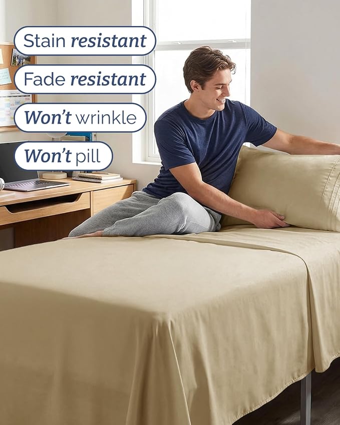 Twin XL Size 3 Piece Sheet Set - Image 5