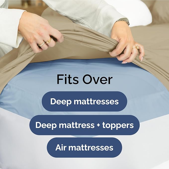Extra Deep Twin Sheet Set - Image 6
