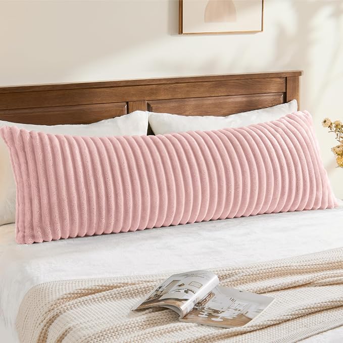 BEDELITE Fluffy Faux Fur Body Pillow Cover by BEDELITE