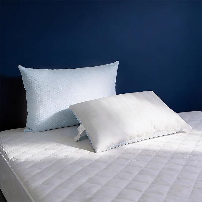 Blue Ridge Home Fashions Luxury Hotel Quality Cooling Pillows Queen Size Set of - Image 11