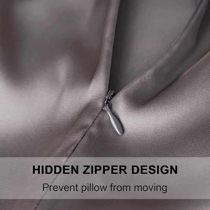 Mulberry Silk Pillowcase for Hair and Skin, King Size Cooling Silk Pillow Case - Image 2
