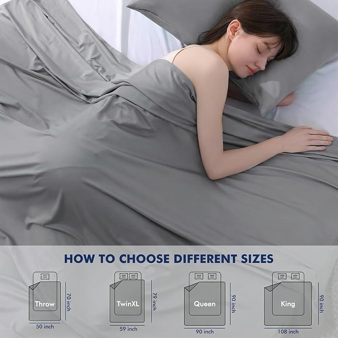 Elegear Cooling Blankets for Hot Sleeper, Arc-Chill 3.0 Cool Fiber - Image 7