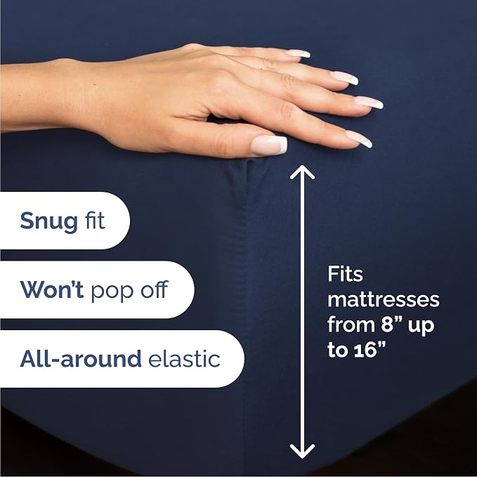 Cal King 6 Piece Sheet Set - Image 3
