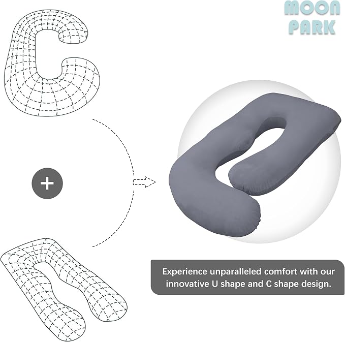 MOON PARK Pregnancy Pillows for Sleeping - Image 5