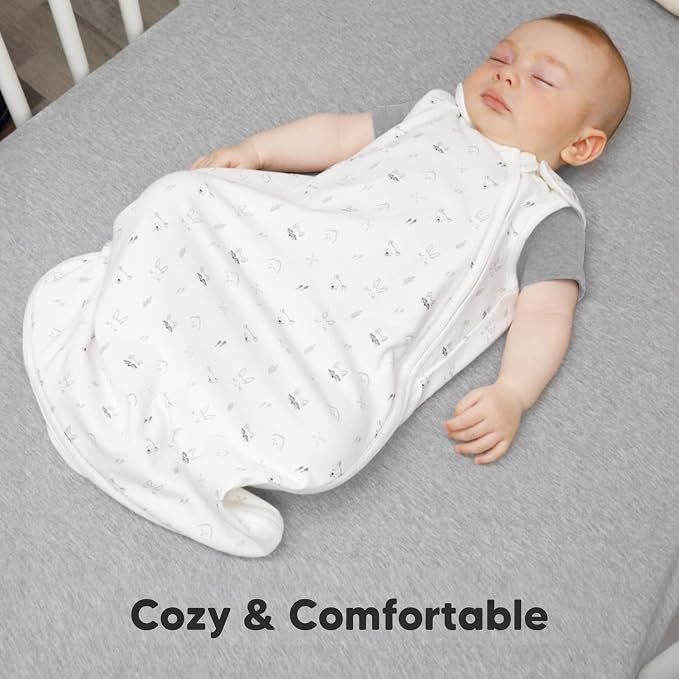 1-Pack Organic Baby Sleep Sacks, 100% Cotton - Image 6