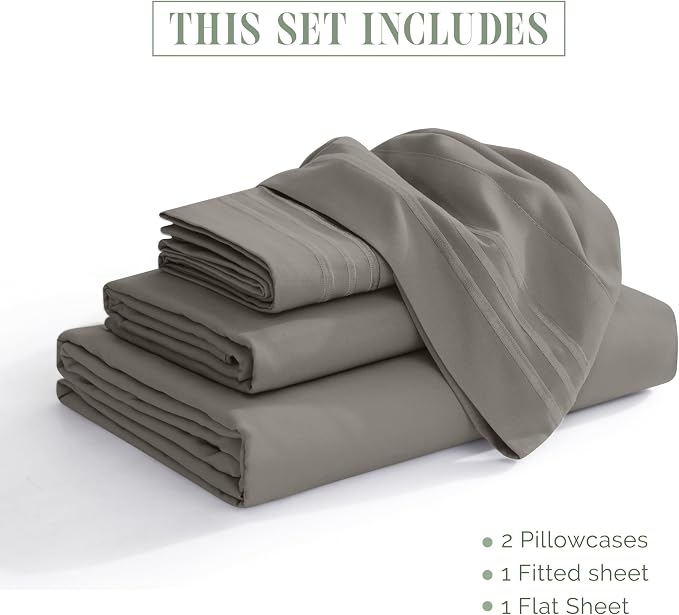 Elegant Comfort Luxurious 1500 Premium Hotel Quality Microfiber Three Line - Image 3