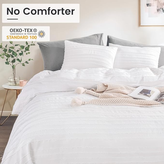 NEXHOME PRO Duvet Cover Full, Soft and Lightweight 100% Washed Microfiber - Image 6