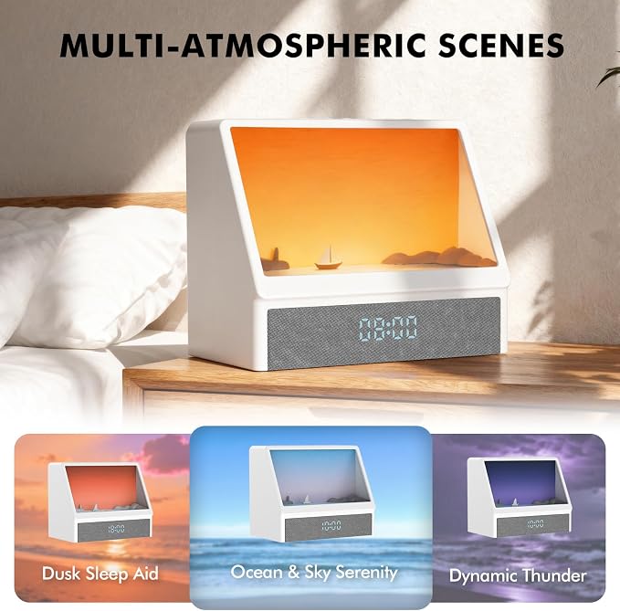 Flymiro Sunrise Alarm Clock, Wake Up Light - Image 6