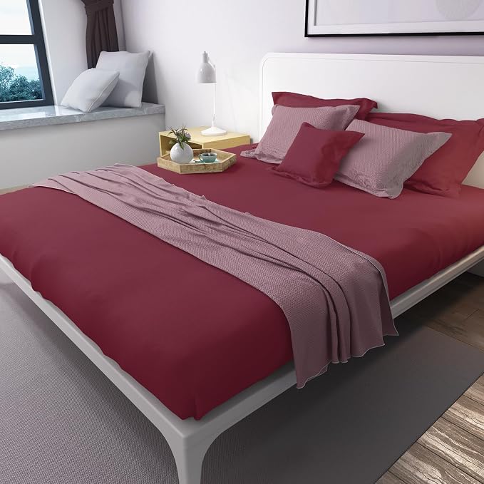 Lirex Flat Sheet, Queen Size Extra Soft Brushed Microfiber 1800 Microfiber Flat - Image 5