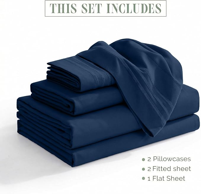Elegant Comfort Luxurious 1500 Premium Hotel Quality Microfiber Three Line - Image 4