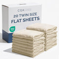 Twin Size Flat Sheets by CGKUnlimited