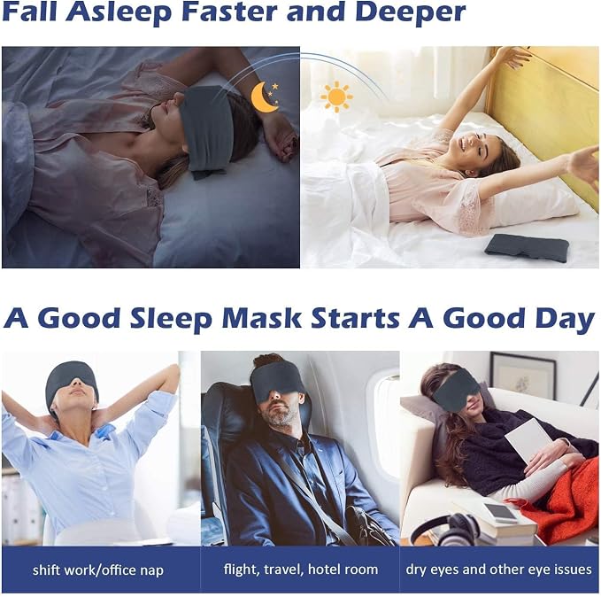 Mavogel Sleep Mask, Modal Material Eye Mask - Image 6