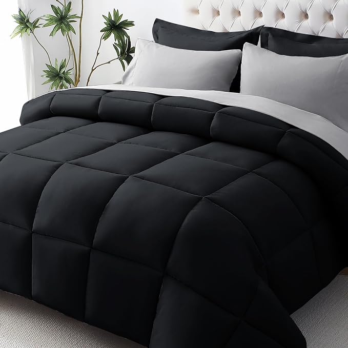 JOLLYVOGUE Twin Comforter Set, Ultra-Soft Bed in a Bag Twin Size 5 Pieces by JOLLYVOGUE