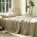 DOZ Sheet Set, 100% Viscose derived from Bamboo, Organically Grown, Buttery Soft by DOZ