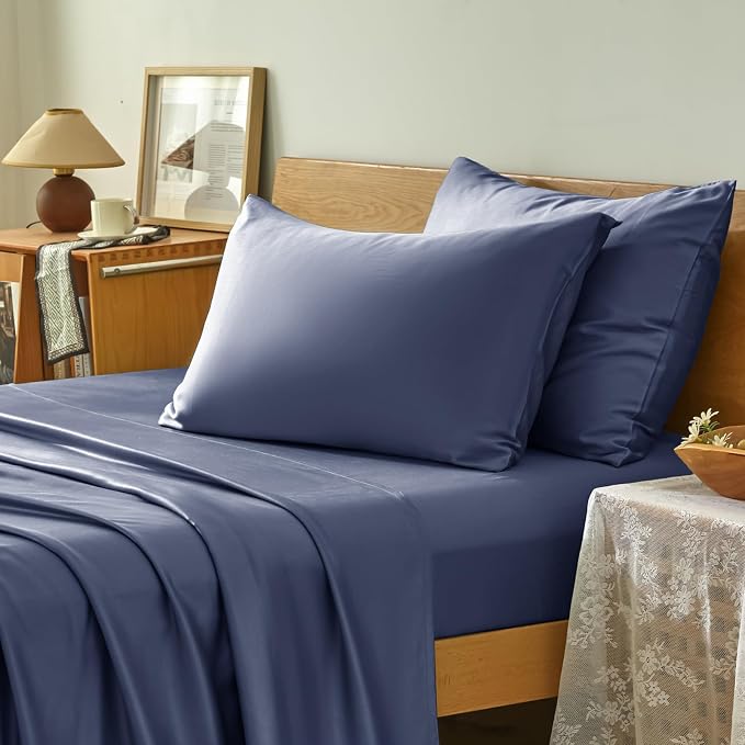 Homiest Cooling Pillow Cases Queen Size Set of 2, 100% Rayon Derived from - Image 2
