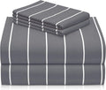 LuxClub 4 PC Queen Size Sheet Set, Breathable Luxury Bed Sheets, Deep Pockets by LuxClub