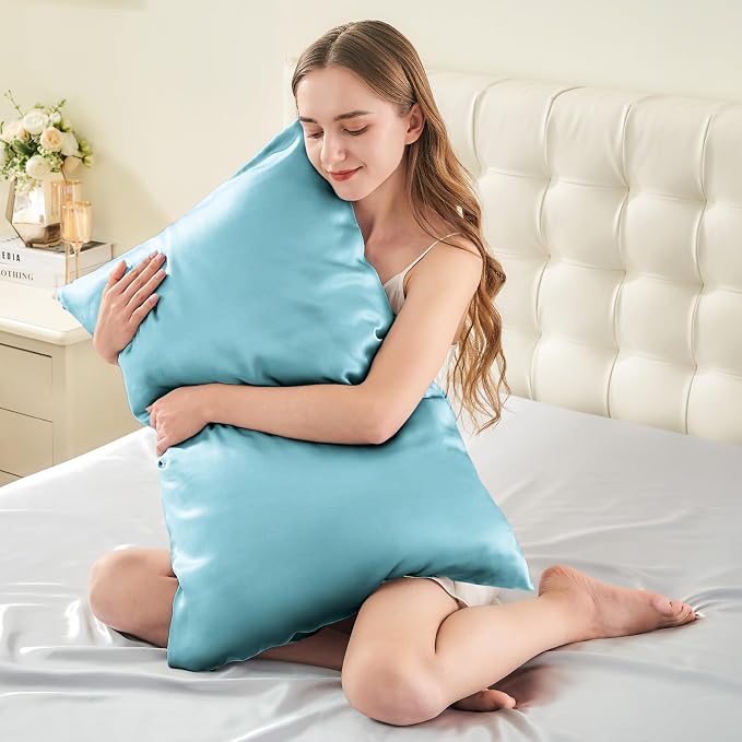 INFIIXSO Mulberry Silk Pillow Case King Size, Silk Pillowcase - Image 3
