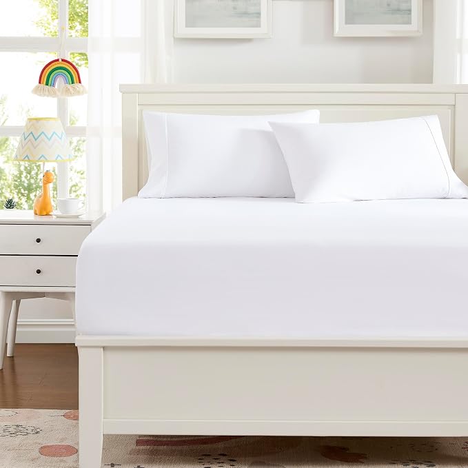 Hotella 100% Microfiber Twin Size Fitted Sheet Only, Ultra Soft Hotel Quality - Image 4