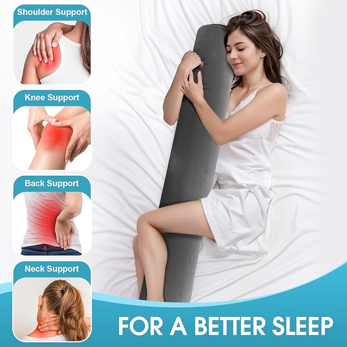 SereneCloud Memory Foam Body Pillow - Image 6