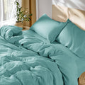SONORO KATE 100% French Linen Duvet Cover Queen Size, Soft Breathable by SONOROKATE
