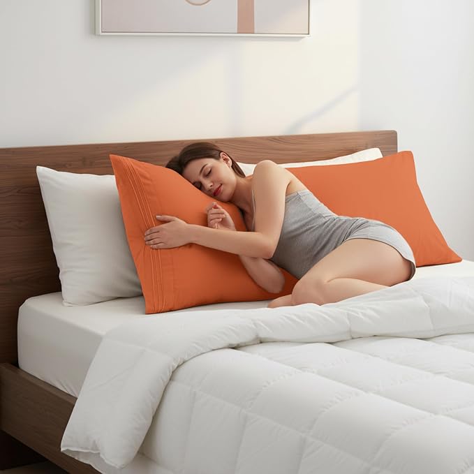 Elegant Comfort Luxury Ultra-Soft 1-Piece Pillowcase Set - Image 4