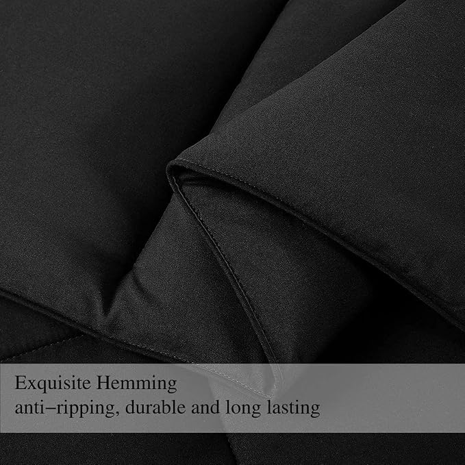 COHOME Premium Full Size Comforter, All-Season Quilted Down Alternative Duvet - Image 5