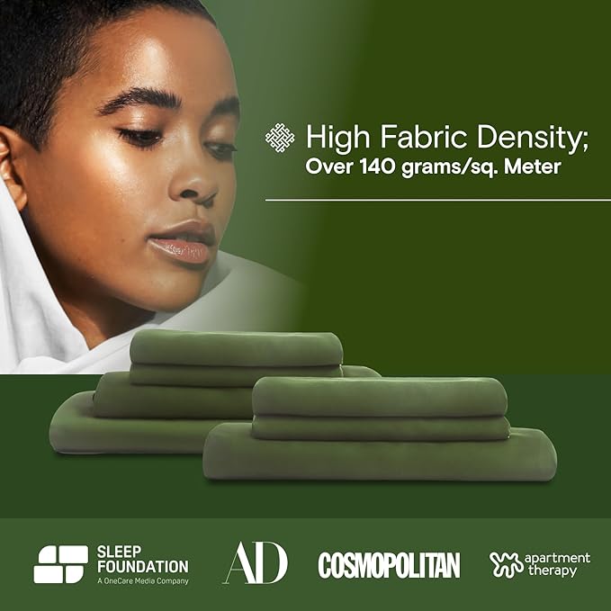 DOZ Sheet Set, 100% Viscose derived from Bamboo, Organically Grown, Buttery Soft - Image 5