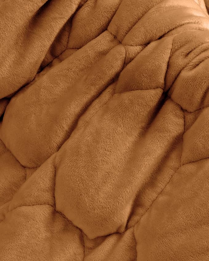 Cottonblue Weighted Lap Blanket Pad 7 lbs 29" x 24", Cozy Luxury Crystal Velvet - Image 9