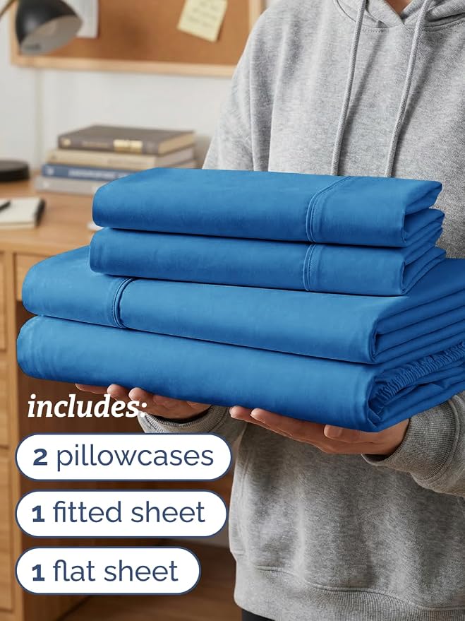 Twin XL 4 Piece Sheet Set - Image 3