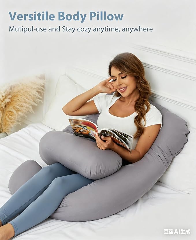 Pregnancy Pillow for Sleeping, new G-Shaped Maternity Pillow - Image 6