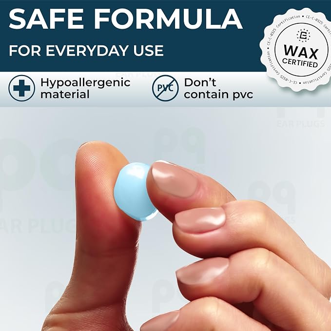 Peace&Quiet | PQ Wax Ear Plugs for Sleeping, Swimming - Image 7