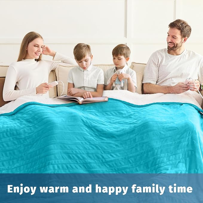 Heated Electric Blanket Queen Size - Image 5