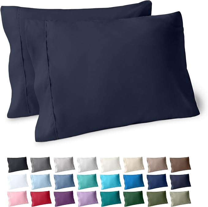 Bare Home Premium 1800 Ultra-Soft Microfiber Pillowcase Set by BareHome