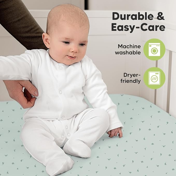 KeaBabies 2-Pack Organic Crib Sheets - Image 7