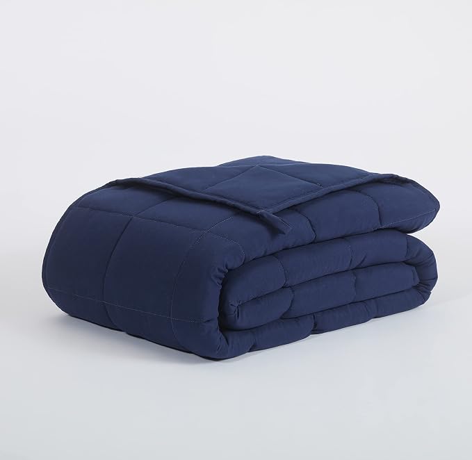 SERTA Zen Rest Wrinkle Resistant Adult Heavy Weighted Throw Blanket Filled - Image 7