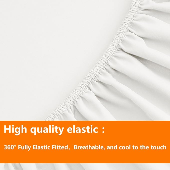 TAIMIT Ivory King Comforter Set - Image 6