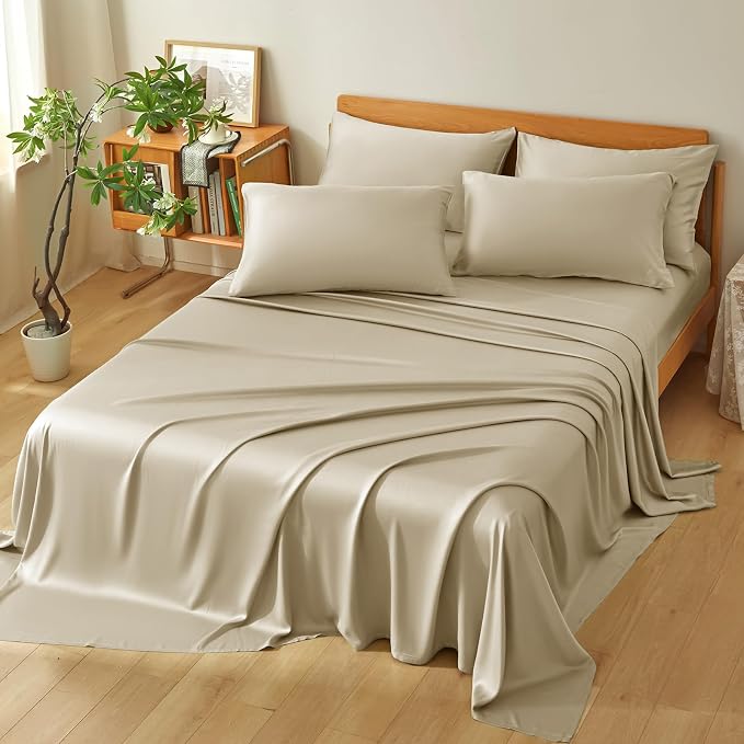 Homiest Cooling Pillow Cases Standard Size Set of 2, 100% Rayon Derived from - Image 6